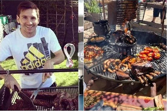 Tuyển Argentina mang 1 tấn thịt nướng Asado đến Qatar thi đấu