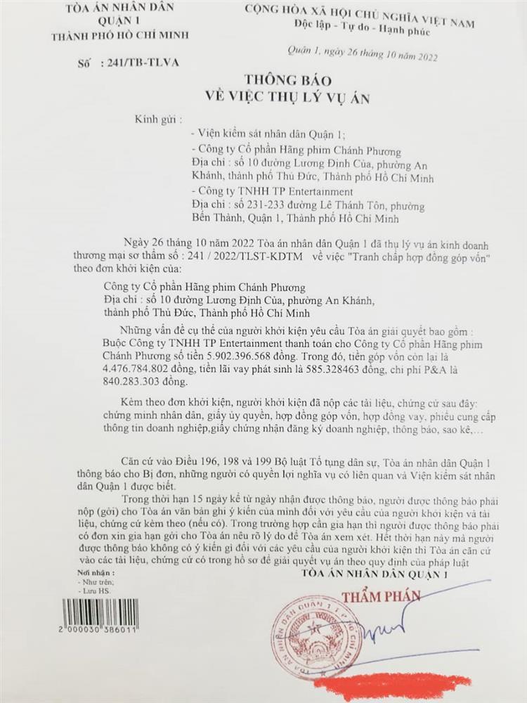 Vợ chồng Thanh Thúy Đức Thịnh bị hãng phim kiện, đòi 5,9 tỷ đồng-1