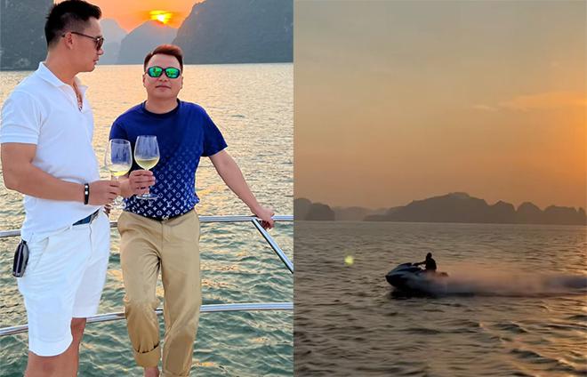 Shark Bình đi du thuyền sang chảnh, dân mạng phát hiện điều bất ngờ-2