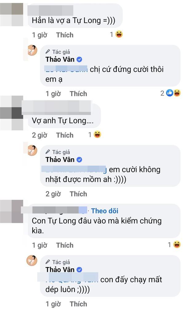 Phản ứng MC Thảo Vân khi bị nhầm thành vợ Tự Long-3