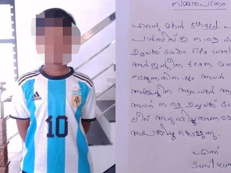 Bố gửi thư đến trường xin cho con nghỉ học xem World Cup-1