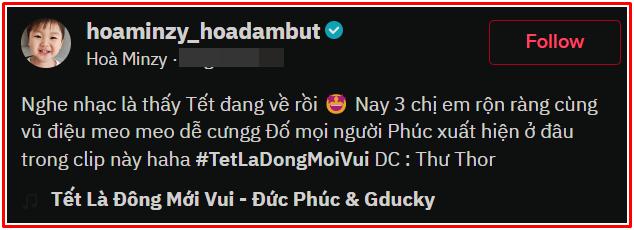 Hoà Minzy tung clip khoe gia đình Hoa Dâm Bụt, fan căng mắt tìm Đức Phúc-5