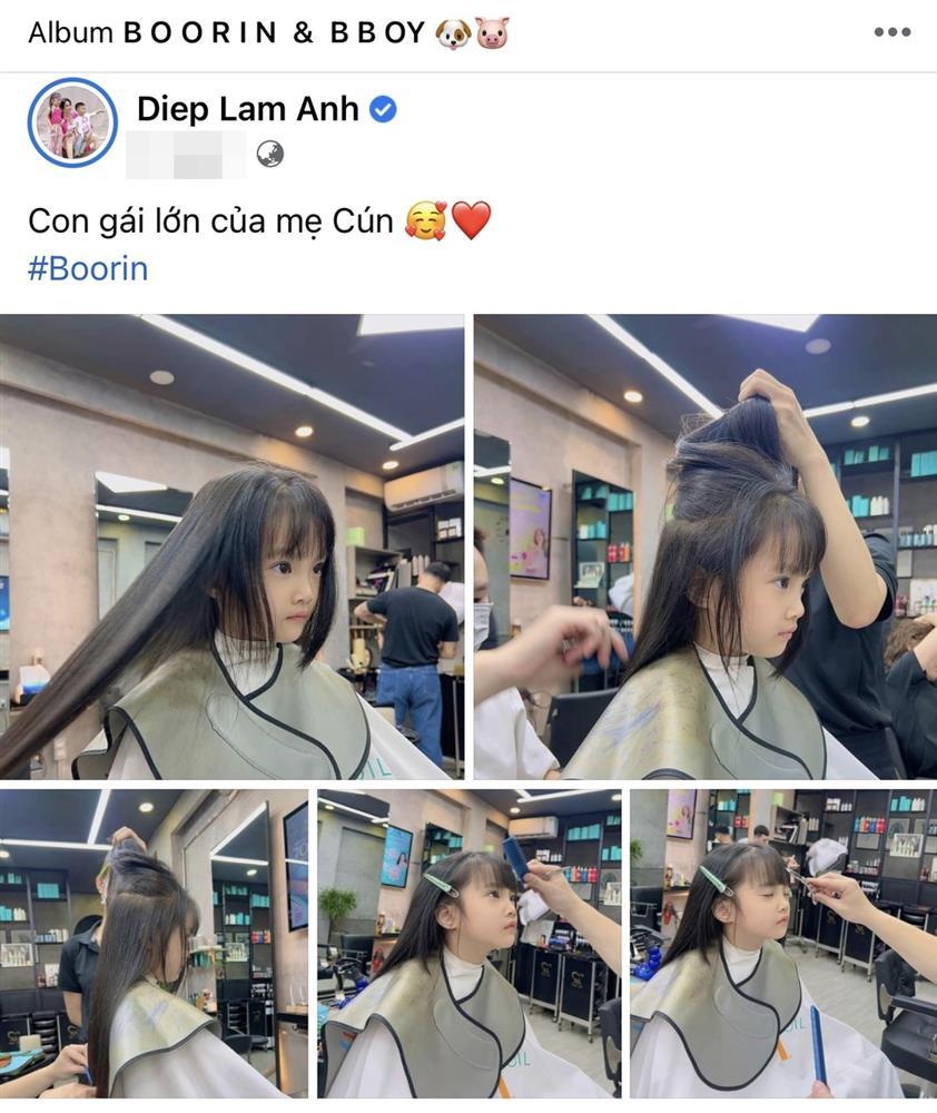 Con gái Diệp Lâm Anh mặt y xì bố, riêng 1 điểm chuẩn gen mẹ-1