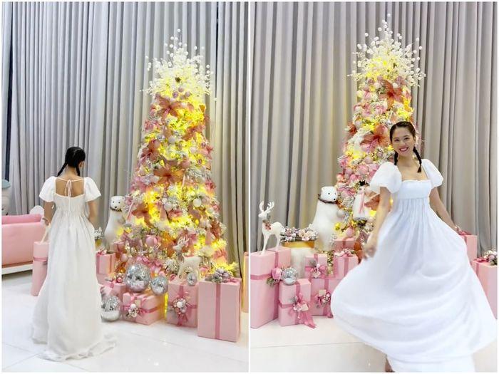 Cơ ngơi 50 tỷ của Ngọc Trinh trang trí Noel lộng lẫy như lâu đài-2