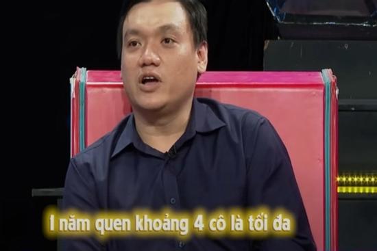 Nam chính show hẹn hò gây sốc khi phát ngôn 17 năm yêu 85 cô