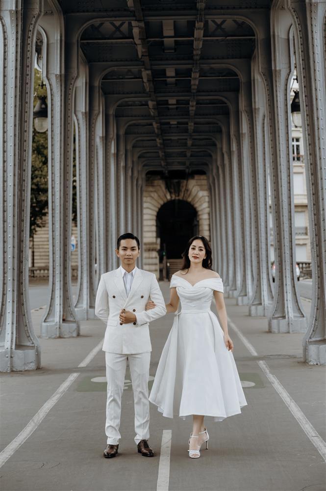 Ảnh cưới Khánh Thi ở Pháp, độc đáo màn khiêu vũ giữa phố-5