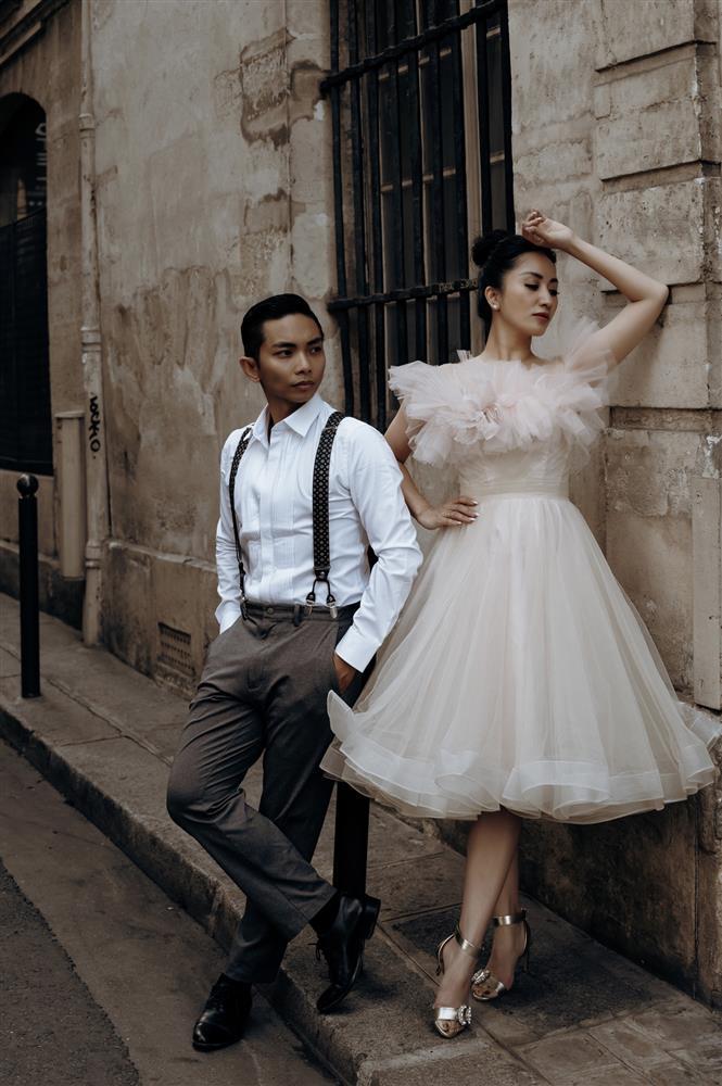 Ảnh cưới Khánh Thi ở Pháp, độc đáo màn khiêu vũ giữa phố-10