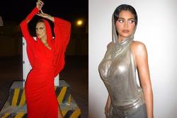 Bella Hadid, Kylie Jenner diện mốt váy áo trùm đầu độc lạ