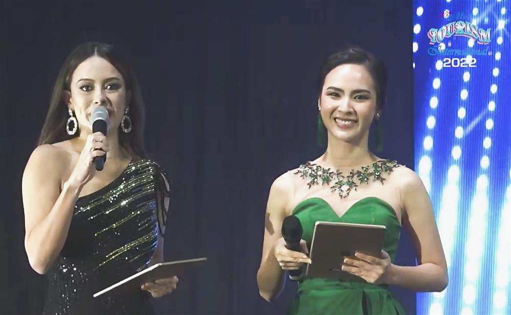 MC Quỳnh Nga tỏa sáng khi dẫn chung kết Hoa hậu Du lịch Quốc tế-2