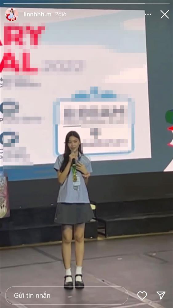 Con gái MC Quyền Linh bị quay lén khi ở trường, nhan sắc bất ngờ-3