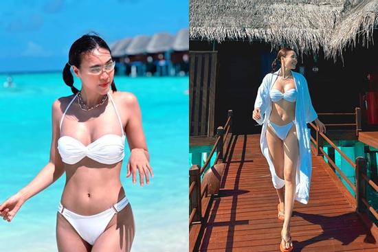 Lan Ngọc khoe body nóng bỏng với bikini nhỏ xíu
