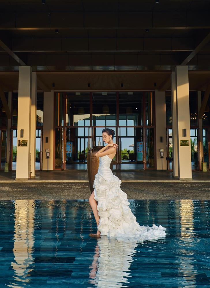 Váy cưới Phạm Hương được Đỗ Thị Hà, Bảo Ngọc thi nhau mặc lại-3