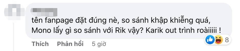 Karik bị so sánh với MONO về hiệu ứng khán giả khi xuất hiện-9