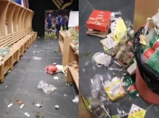 Sự thật ảnh tuyển Nhật không dọn phòng sau trận thua Costa Rica-1