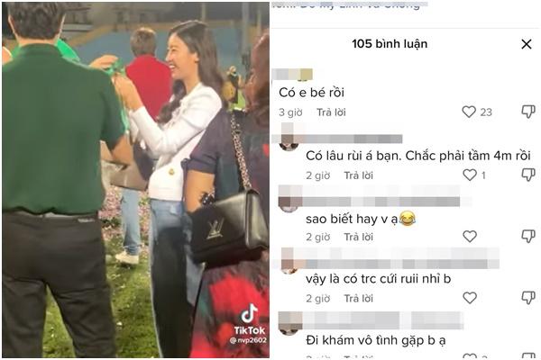 Hoa hậu Đỗ Mỹ Linh bị soi vòng 2 sau tin đồn mang thai-5