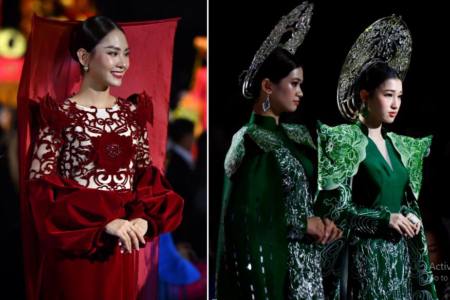 Hoa hậu và chiêu hút khách ở Tuần lễ Thời trang Quốc tế Việt Nam 2022-2