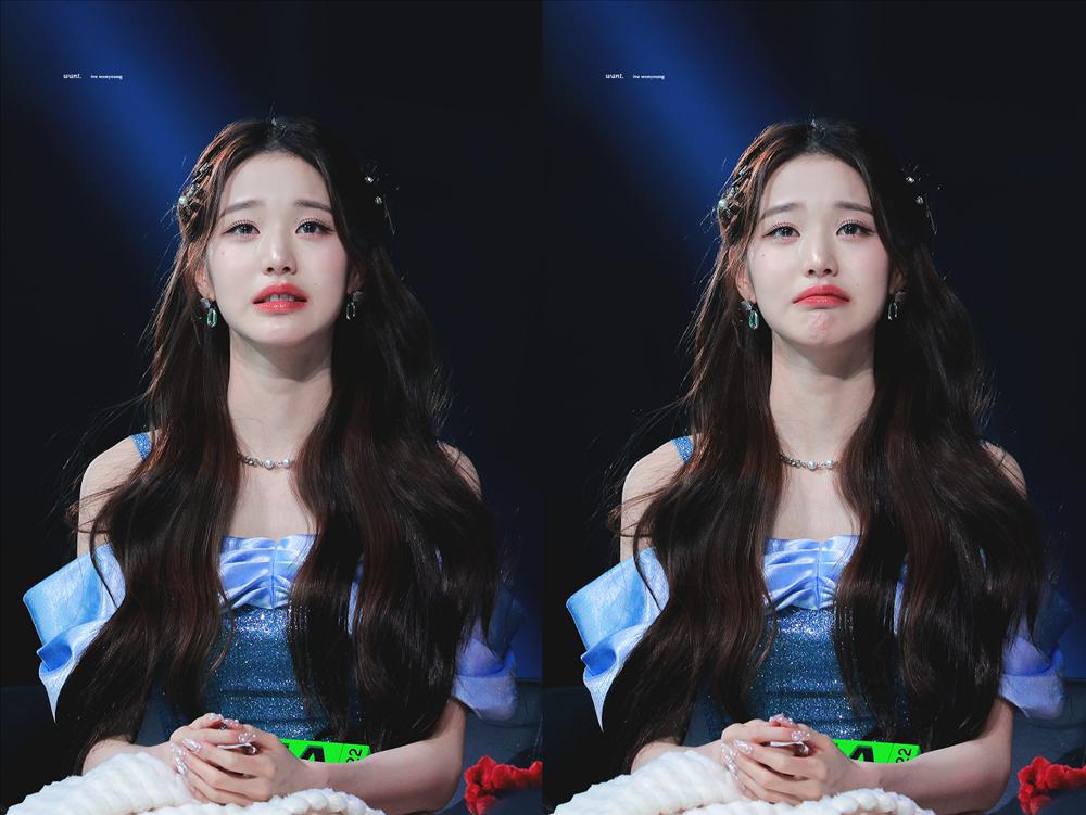Jang Won Young (IVE) bị chê giả tạo khi đang khóc vẫn cố tìm ống kính fansite-2