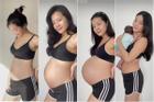Karen Nguyễn bầu to như song thai, tăng 25kg vẫn không 1 vết rạn