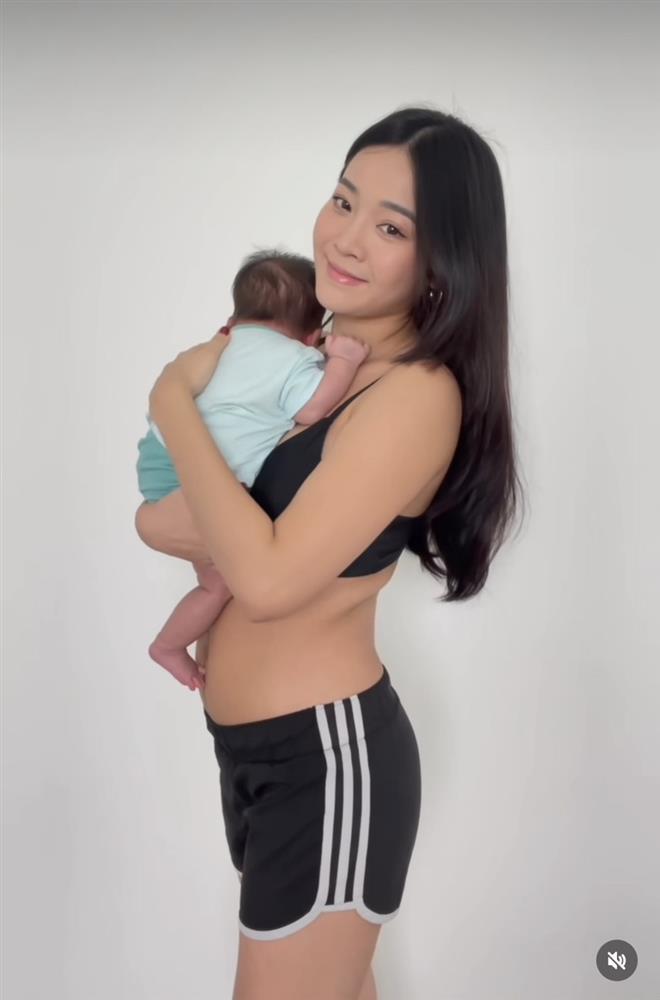 Karen Nguyễn bầu to như song thai, tăng 25kg vẫn không 1 vết rạn-4