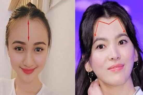 Thông minh hay ngốc nghếch: Nhìn tướng trán một giây là ra