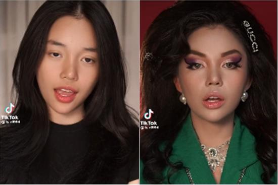 Linh Ngọc Đàm và dàn hot Tiktoker biến hình theo trend 'Made you look'