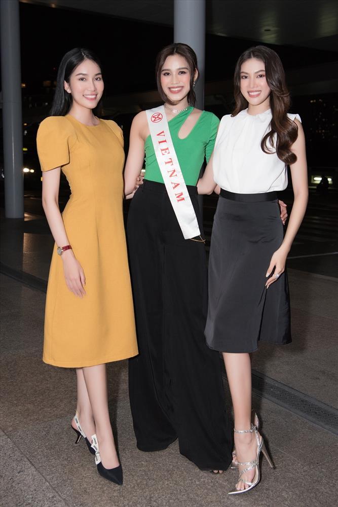 Top 3 Hoa hậu Việt Nam lên đường thi quốc tế: Ai mặc đẹp nhất?-10