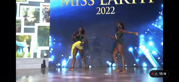 Thí sinh Miss Earth 2022 nhảy popping, làm xiếc khi đồng diễn bikini-6