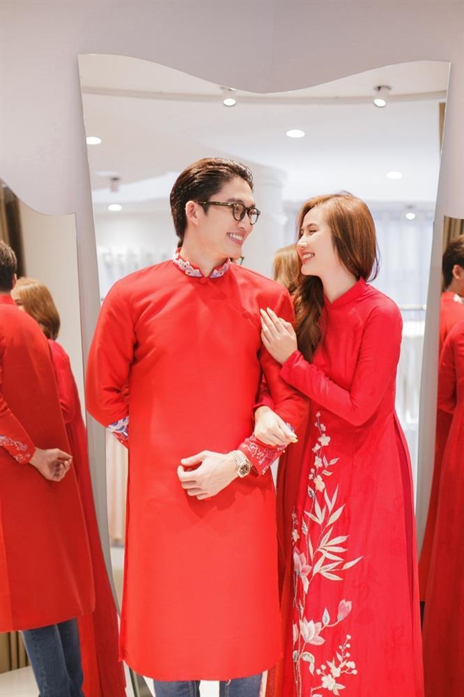 Huyền Lizzie lên tiếng về bộ ảnh chọn áo dài ăn hỏi với Đình Tú-2