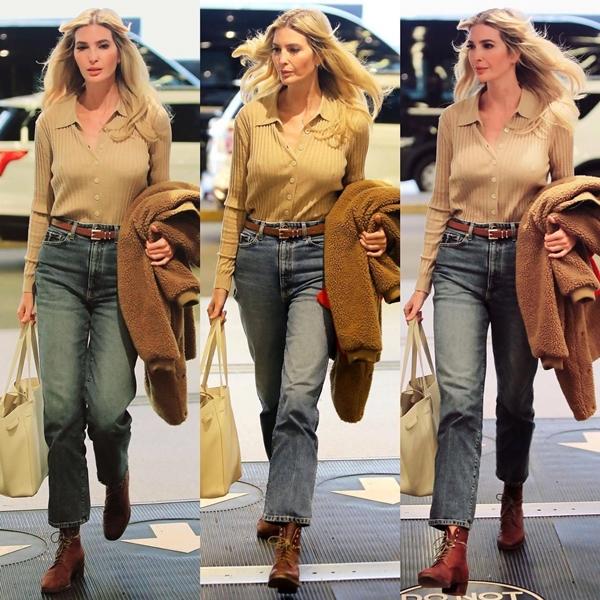 Ái nữ ông Trump chỉ mặc sơ mi đơn giản cũng đẹp nức lòng-2