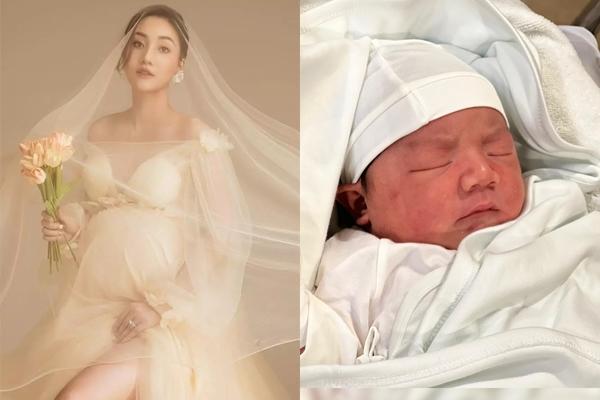 Á hậu Ngô Trà My hiếm hoi khoe con thứ hai mới sinh-5