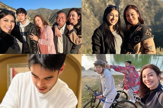 Lộ diện gia đình Jennifer Phạm, ngoại hình 'đẹp đều'
