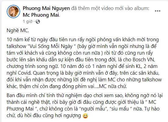 Phương Mai bật cười trình độ làm MC của siêu mẫu đình đám-2