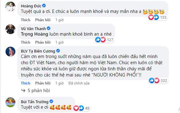 Trọng Hoàng chia tay tuyển quốc gia, BLV Tạ Biên Cương nhắn nhủ chú ý-2