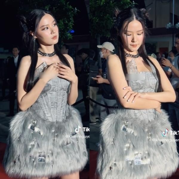 Midu bị soi từ đầu đến chân khi bị team qua đường chụp lén-5