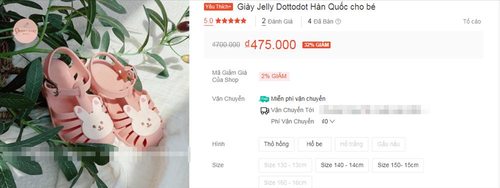 Đông Nhi mua dép cho con gái chỉ bằng 1/20 mẹ, có đôi còn tự chế-4