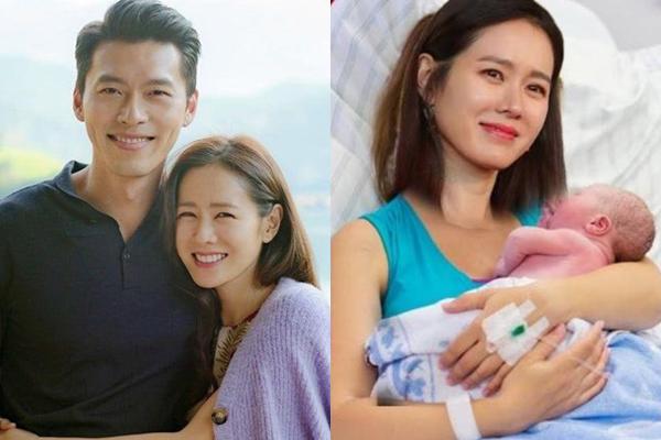 Diện mạo khác lạ của Hyun Bin sau gần 3 tháng lên chức bố-5