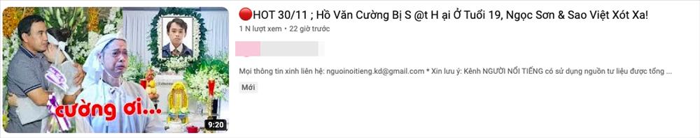 Dân mạng phẫn nộ tin đồn Hồ Văn Cường qua đời ở tuổi 19-6