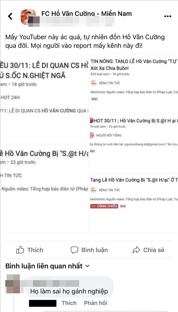 Dân mạng phẫn nộ tin đồn Hồ Văn Cường qua đời ở tuổi 19-8