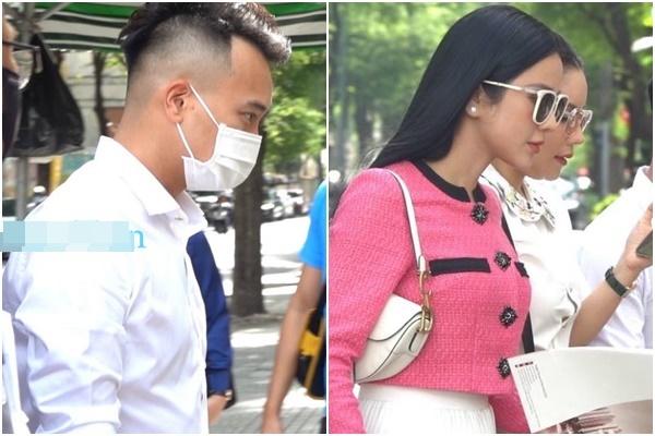 Vợ chồng Diệp Lâm Anh ra tòa xử ly hôn sau ồn ào chặn xe