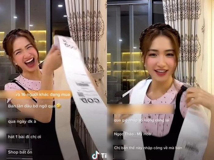 Hòa Minzy đeo vòng, nhẫn kim cương siêu khủng livestream bán hàng-8