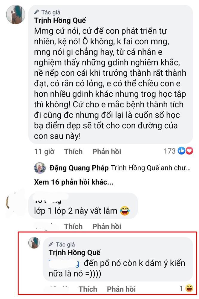 Hồng Quế nghiêm với ái nữ, đề nghị đừng ai dạy cách dạy con-5