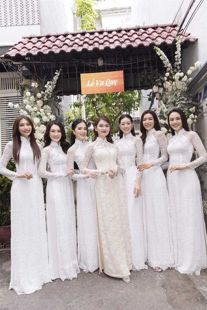 Dàn phù dâu cực đỉnh của Thùy Dung, Minh Tú thành tâm điểm-4