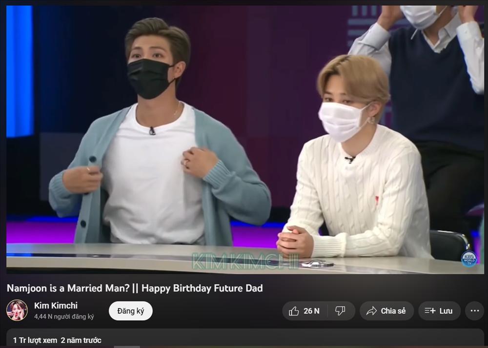 RM (BTS) hài hước phủ nhận tin đồn bí mật kết hôn sinh con-3