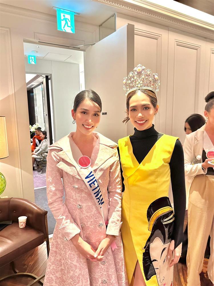 Đến Miss International, Phương Anh có ngay ảnh với 3 nhân vật quyền lực-3