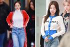 5 kiểu áo len cực xinh giúp Jennie thăng hạng style mùa lạnh