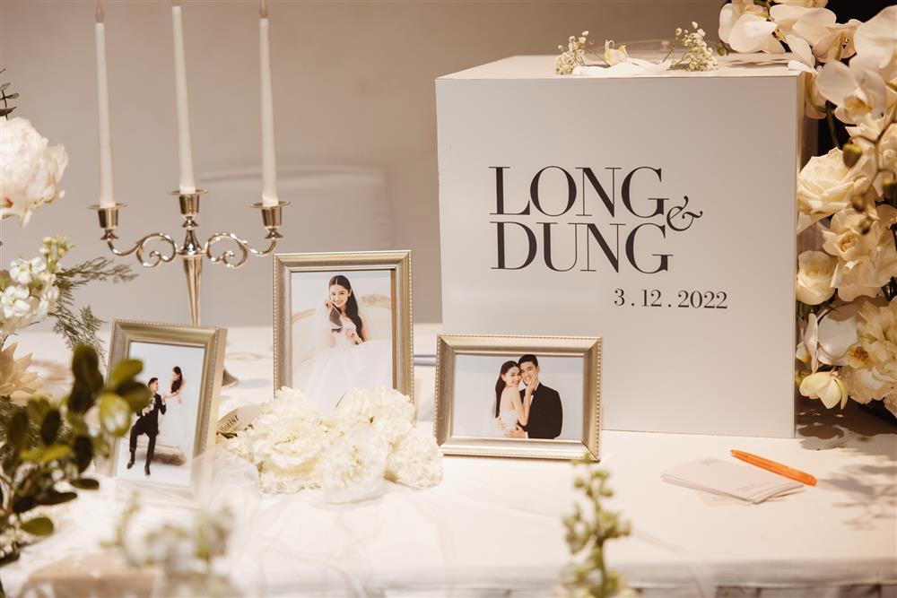 Đám cưới Thùy Dung ngập hoa tươi, đãi khách món gì?-10