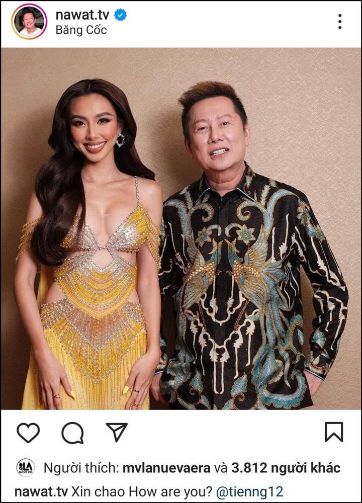 Chủ tịch Miss Grand lại gặp biến khi đăng ảnh bên Thùy Tiên-1