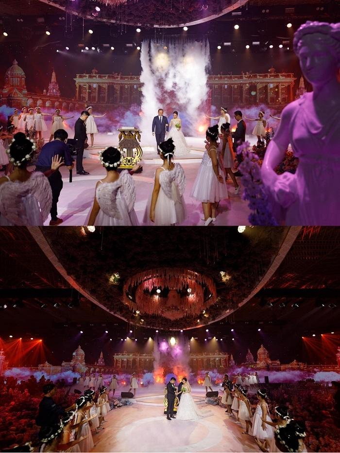 Loạt chi tiết đắt giá về váy cưới cô dâu trăm tỷ ở Kiên Giang-5