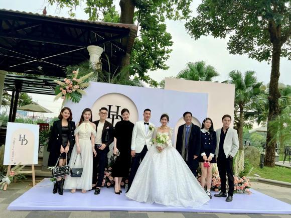 Loạt sao Việt dự đám cưới tiền vệ Huy Hùng và hot girl Thùy Dương-4
