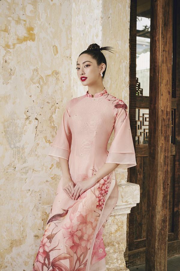 Lương Thùy Linh và Đỗ Thị Hà bất phân thắng bại với áo dài cách tân-5